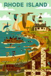 Rhode Island - Geometric - Coastal