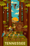 Tennessee - Geometric - Forest