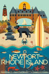 Newport, Rhode Island - Beach Geometric