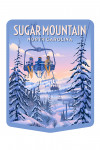 Sugar Mountain, North Carolina -  Chill on the Uphill - Ski Lift - Contour