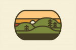 Simple Vector - Rolling Hills