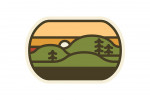 Simple Vector - Rolling Hills - Contour