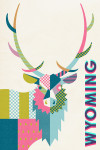 Wyoming - Roosevelt Elk - Patterned