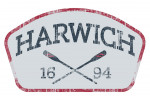 Harwich, Massachusetts - Crossed Oars - Contour