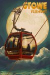 Stowe, Vermont - Gondola & Full Moon