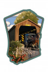 Stowe, Vermont - Covered Bridge - Contour