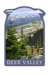 Deer Valley, Utah - Trail & Hikers - Contour