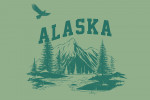 Alaska - Artist's Sketchbook - Mountainscape