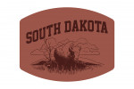 South Dakota - Artist's Sketchbook - Bison - Contour