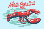 North Carolina - Distressed Ink - Red Lobster