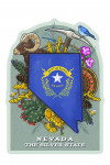 Nevada - State Treasure Trove - Contour