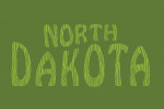 North Dakota - Outdoor Typography - Woodgrain Type