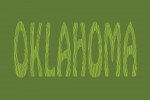 Oklahoma - Outdoor Typography - Woodgrain Type