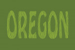 Oregon - Outdoor Typography - Woodgrain Type