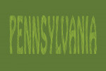 Pennsylvania - Outdoor Typography - Woodgrain Type