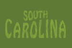 South Carolina - Outdoor Typography - Woodgrain Type