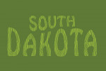 South Dakota - Outdoor Typography - Woodgrain Type