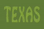 Texas - Outdoor Typography - Woodgrain Type