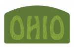 Ohio - Outdoor Typography - Woodgrain Type - Contour