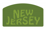 New Jersey - Outdoor Typography - Woodgrain Type - Contour