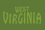 West Virginia - Outdoor Typography - Woodgrain Type