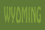 Wyoming - Outdoor Typography - Woodgrain Type