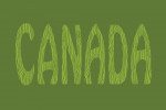 Canada - Outdoor Typography - Woodgrain Type