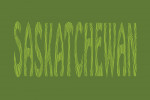 Saskatchewan - Outdoor Typography - Woodgrain Type