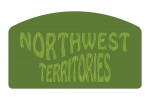 Northwest Territories - Outdoor Typography - Woodgrain Type - Contour