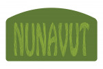 Nunavut - Outdoor Typography - Woodgrain Type - Contour