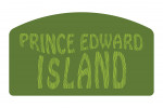 Prince Edward Island - Outdoor Typography - Woodgrain Type - Contour