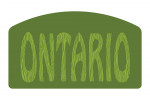 Ontario - Outdoor Typography - Woodgrain Type - Contour