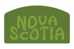Nova Scotia - Outdoor Typography - Woodgrain Type - Contour