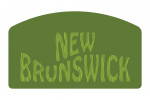 New Brunswick - Outdoor Typography - Woodgrain Type - Contour