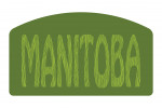 Manitoba - Outdoor Typography - Woodgrain Type - Contour