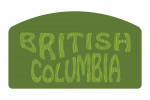 British Columbia - Outdoor Typography - Woodgrain Type - Contour