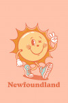 Newfoundland - Vintage Mascot - Upbeat Sunshine