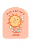 Prince Edward Island - Vintage Mascot - Upbeat Sunshine - Contour