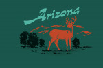 Arizona - Vintage Matchbook - Whitetail Deer