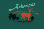 Arkansas - Vintage Matchbook - Whitetail Deer
