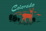 Colorado - Vintage Matchbook - Whitetail Deer