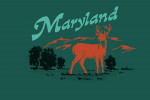 Maryland - Vintage Matchbook - Whitetail Deer