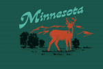 Minnesota - Vintage Matchbook - Whitetail Deer