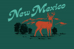 New Mexico - Vintage Matchbook - Whitetail Deer