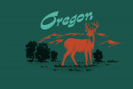 Oregon - Vintage Matchbook - Whitetail Deer