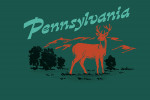 Pennsylvania - Vintage Matchbook - Whitetail Deer