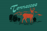 Tennessee - Vintage Matchbook - Whitetail Deer