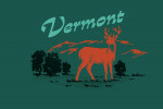 Vermont - Vintage Matchbook - Whitetail Deer