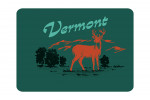 Vermont - Vintage Matchbook - Whitetail Deer - Contour