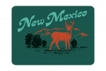 New Mexico - Vintage Matchbook - Whitetail Deer - Contour